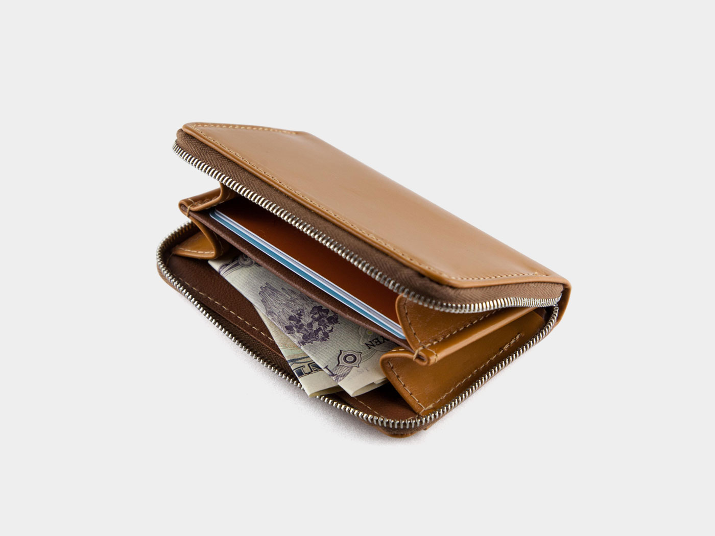ホワイトハウスコックス ジップマルチケース - 折り財布