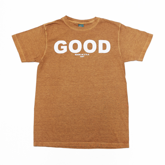 30%OFF！！Good On（グッドオン）Short Sleeve Crew Neck Logo Print