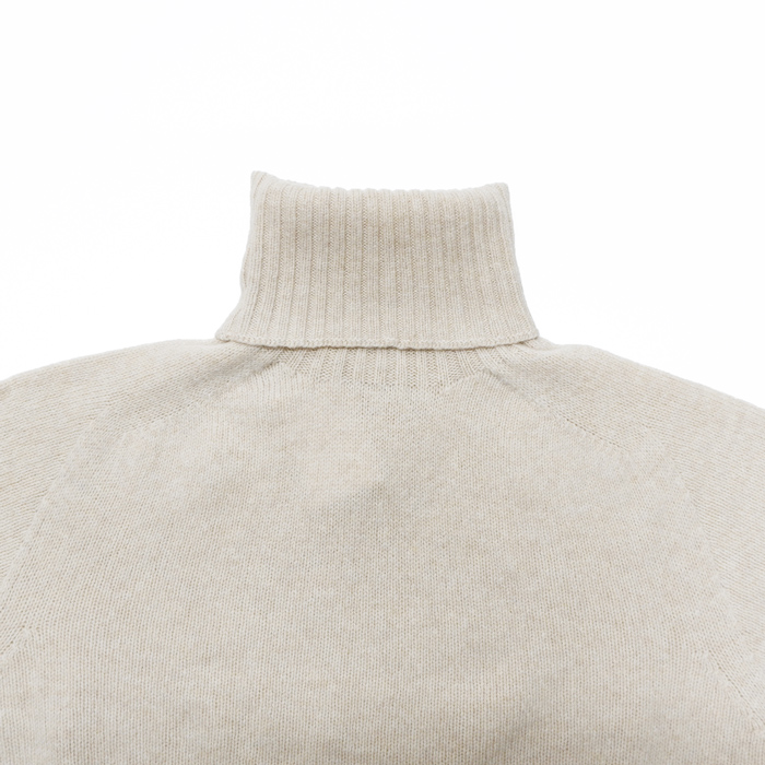 INVERALLAN（インバーアラン）Roll Neck Saddle Shoulder Sweater