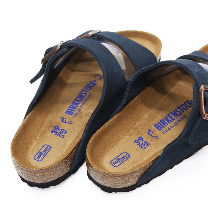 Birkenstock ビルケンシュトック Arizona アリゾナ ソフトフットベッド Navy Suede ネイビースエード タイガース ブラザース本店オンラインショップ