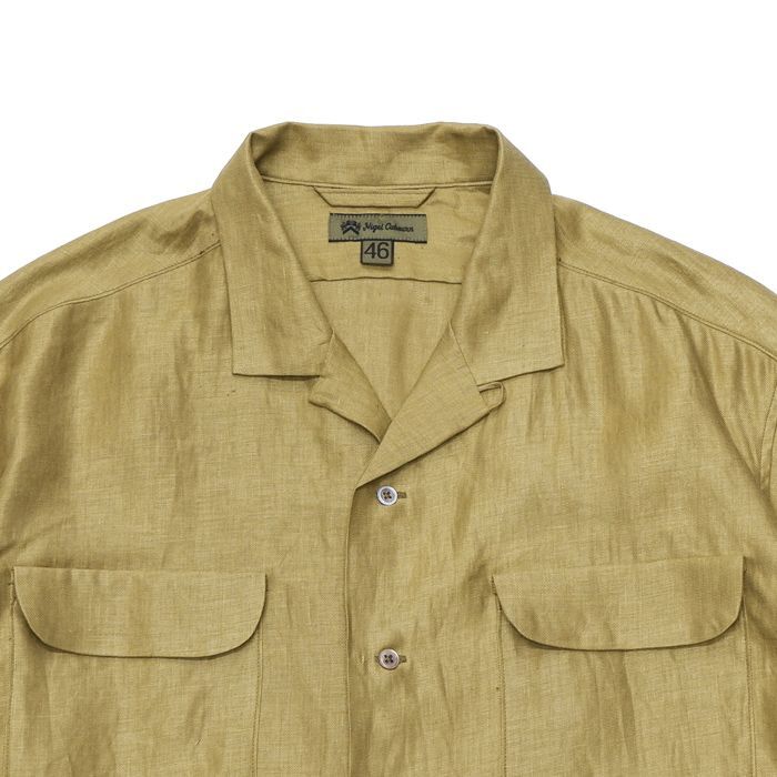 ブティック Nigel Cabourn サイズ46 olive khaki 針抜きリブ | alamiah