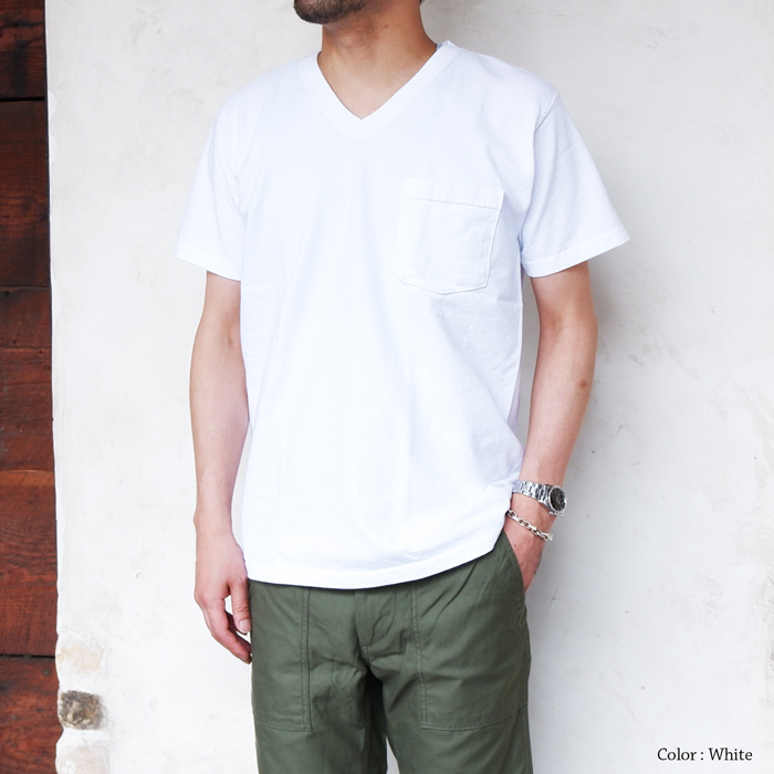 Goodwear（グッドウェア）Short Sleeve V-Neck Pocket Tee（ショート