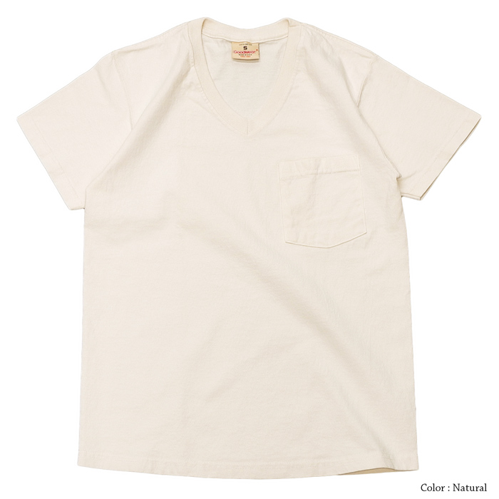 Goodwear（グッドウェア）Short Sleeve V-Neck Pocket Tee（ショート