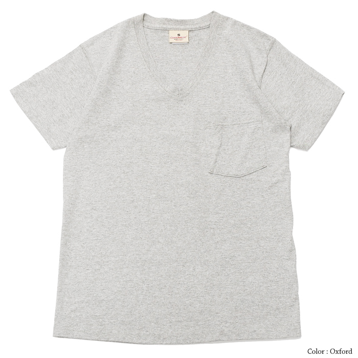 Goodwear（グッドウェア）Short Sleeve V-Neck Pocket Tee（ショート