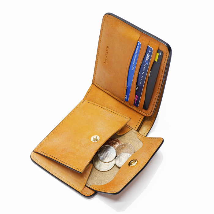 ゆずちゃんのお財布箱付き✨ワイルドスワンズ 折り財布 フルグレインブライドル レザー グラウンダー