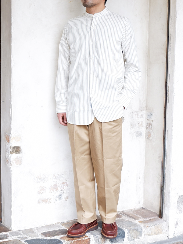 A VONTADE（アボンタージ）Banded Collar Shirts（バンドカラーシャツ