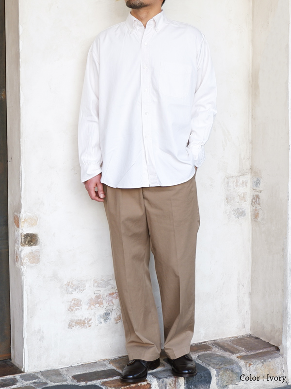 KAPTAIN SUNSHINE（キャプテンサンシャイン）Relaxed Polocollar Shirt