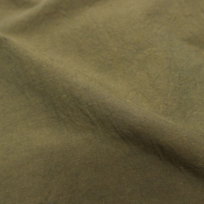【新品】POST ポストオーバーオールズ シャツ L相当 オリーブ系の絶妙色