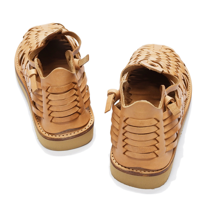 YUKETEN（ユケテン）Cruz（クルス）Huarache Sandal/Natural