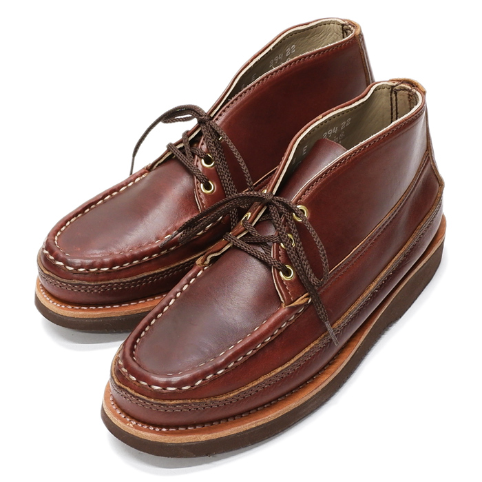 ⭐️RUSSELL MOCCASIN SPORTING CLAYS CHUKKA☆8Hネイビー