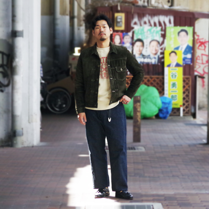 Y'2 LEATHER（ワイツーレザー）STEER SUEDE 1st Type Jacket（ステア ...