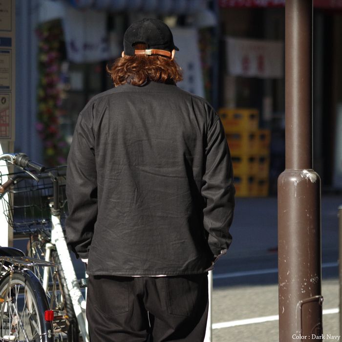 Nigel Cabourn（ナイジェル・ケーボン）OPEN COLLAR SHIRT（オープン