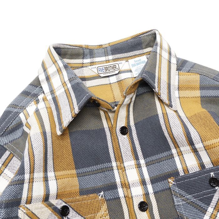 FIVE BROTHER（ファイブブラザー）HEAVY FLANNEL WORK SHIRTS（ヘビー