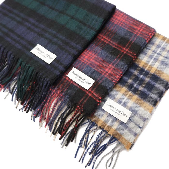 Johnstons of Elgin（ジョンストンズオブエルガン）ASYMMETRIC TARTAN