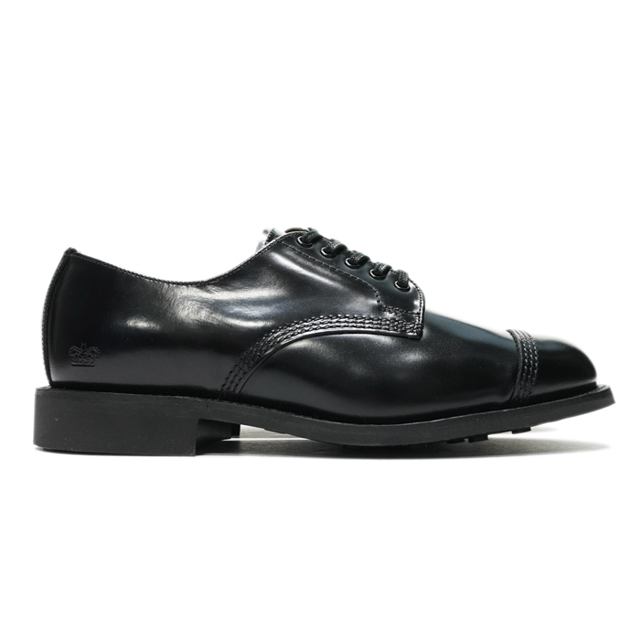 SANDERS（サンダース）Female Military Derby Shoe（レディース ミリタリーダービーシューズ）Rubber  Sole/Black（ブラック） - タイガース・ブラザース本店オンラインショップ